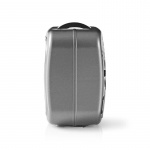 Nedis Analog skrivbords alarmklocka | Snooze-funktion | Bakgrundsbelysning | Grå / Vit