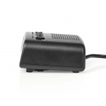 Nedis Digital skrivbords alarmklocka | LED | Snooze-funktion | Svart