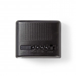 Nedis Digital skrivbords alarmklocka | LED | Snooze-funktion | Svart