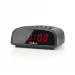 Nedis Digital skrivbords alarmklocka | LED | Snooze-funktion | Svart