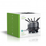 Nedis Fondue set | 6 Personer | 2.3 l | Justerbar temperaturkontroll | 800 W | Touch Handtag | Anti-halk botten | Överhettningsskydd Nedis Fondue set | 6 Personer | 2.3 l | Justerbar temperaturkontroll | 800 W | Touch Handtag | Anti-halk botten | Överhettningsskydd