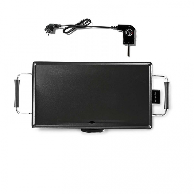 Nedis Teppanyaki Bordsgrill | Bakytan (l x b): 47.5 x 26.5 cm | 5 Värmeinställningar