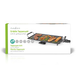 Nedis Teppanyaki Bordsgrill | Bakytan (l x b): 47.5 x 26.5 cm | 5 Värmeinställningar