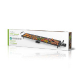Nedis Teppanyaki Bordsgrill | Bakytan (l x b): 90 x 23 cm | 5 Värmeinställningar