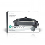 Nedis Elektrisk stekpanna | 40 cm | Tjockt, gjutet aluminiumhölje Nedis Elektrisk stekpanna | 40 cm | Tjockt, gjutet aluminiumhölje