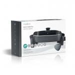 Nedis Elektrisk stekpanna | 40 cm | Tjockt, gjutet aluminiumhölje Nedis Elektrisk stekpanna | 40 cm | Tjockt, gjutet aluminiumhölje