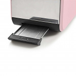 Nedis Brödrost med 2 breda uttag, 900W, Rosa, Soft-touch