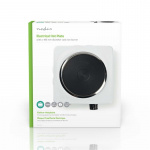 Nedis Elektrisk kokplatta | Matlagningszoner: 1 | 1500 W | Överhettningsskydd | Vit Nedis Elektrisk kokplatta | Matlagningszoner: 1 | 1500 W | Överhettningsskydd | Vit