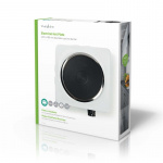 Nedis Elektrisk kokplatta | Matlagningszoner: 1 | 1500 W | Överhettningsskydd | Vit Nedis Elektrisk kokplatta | Matlagningszoner: 1 | 1500 W | Överhettningsskydd | Vit