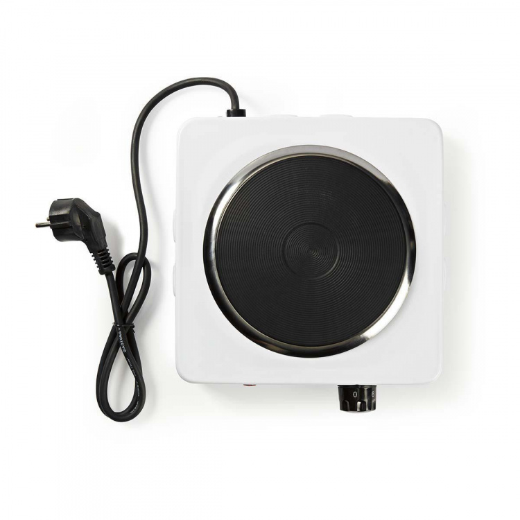 Nedis Elektrisk kokplatta | Matlagningszoner: 1 | 1500 W | Överhettningsskydd | Vit Nedis Elektrisk kokplatta | Matlagningszoner: 1 | 1500 W | Överhettningsskydd | Vit