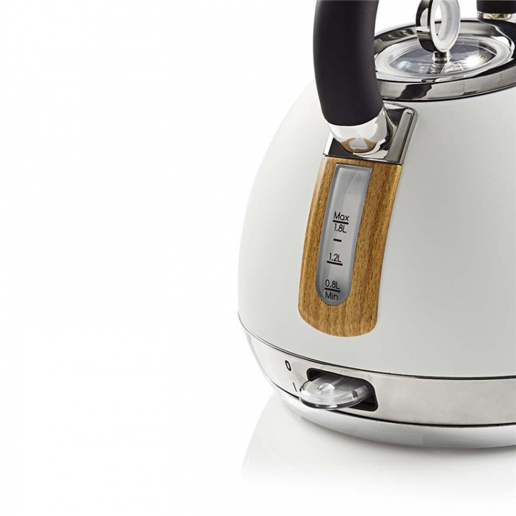 Vattenkokare | 1.8 l | Soft-Touch | Vit