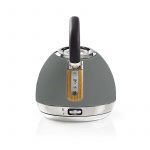 Nedis Vatten kokare | 1.8 l | Soft-Touch | Grå | Roterbar 360 grader | Dolt värmeelement | Strix® kontroll | Koka-tort funktion Nedis Vatten kokare | 1.8 l | Soft-Touch | Grå | Roterbar 360 grader | Dolt värmeelement | Strix® kontroll | Koka-tort funktion