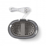 Nedis Ultrasonic Smyckes rengöring | Strömadapter | 230 V AC 50 Hz | 0.6 l | Vit