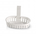 Nedis Ultrasonic Smyckes rengöring | Strömadapter | 230 V AC 50 Hz | 0.6 l | Vit