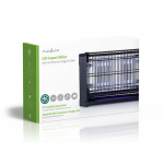 Nedis Mosquito Stop ljusfälla | 16 W | Lamptyp: F8T5/BL | Effektiv räckvidd: 50 m² | Svart