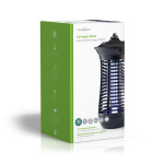 Nedis Mosquito Stop ljusfälla | 18 W | Lamptyp: 2G11 18W PL/BL | Effektiv räckvidd: 150 m² | Svart