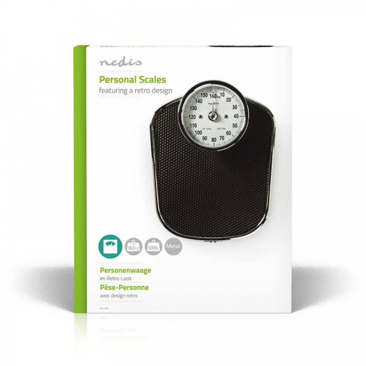 Personvåg, analog | Retrodesign