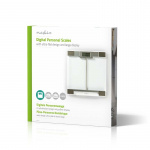 Personvåg, digital | Härdat glas