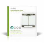 Personvåg, digital | Härdat glas