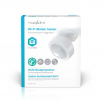 Nedis SmartLife Smartrörelsesensor | Wi-Fi | Batteridriven / Strömadapter | Detektorvinkel: 120 ° | Detektorområde: 10.0 m | Vit