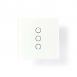 Nedis SmartLife Strömbrytare | Parasoll / Ridå / Slutare | Väggfäste | 300 W | Android™ / IOS | Glas | Vit Nedis SmartLife Strömbrytare | Parasoll / Ridå / Slutare | Väggfäste | 300 W | Android™ / IOS | Glas | Vit