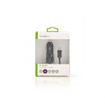 Nedis Billaddare | 15 W | 1x 3.0 A | Antal utgångar: 1 | USB-C™ (Fast) Kabel | 1.00 m | Single Voltage Output