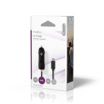 Nedis Billaddare | 15 W | 1x 3.0 A | Antal utgångar: 1 | USB-C™ (Fast) Kabel | 1.00 m | Single Voltage Output