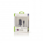 Nedis Billaddare | 12 W | 1x 2.4 A | Antal utgångar: 1 | Lightning 8-Pin (Fast) Kabel | 1.00 m | Single Voltage Output