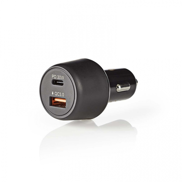 Nedis Billaddare | 48 W | 2x 3.0 A | Antal utgångar: 2 | Port typ: USB-A / USB-C™ | | Automatiskt val av Spänning Nedis Billaddare | 48 W | 2x 3.0 A | Antal utgångar: 2 | Port typ: USB-A / USB-C™ | | Automatiskt val av Spänning