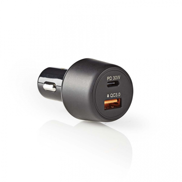 Nedis Billaddare | 48 W | 2x 3.0 A | Antal utgångar: 2 | Port typ: USB-A / USB-C™ | | Automatiskt val av Spänning Nedis Billaddare | 48 W | 2x 3.0 A | Antal utgångar: 2 | Port typ: USB-A / USB-C™ | | Automatiskt val av Spänning