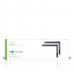 Nedis Soundbar Fäste | Kompatibel med: Universell | Ansluten till TV:n | 10 kg | Roterbar | Stål | Svart