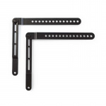 Nedis Soundbar Fäste | Kompatibel med: Universell | Ansluten till TV:n | 10 kg | Roterbar | Stål | Svart