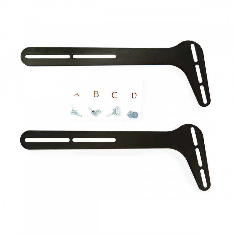 Nedis Soundbar Fäste | Kompatibel med: Universell | Ansluten till TV:n | 15 kg | Fast | Stål | Svart Nedis Soundbar Fäste | Kompatibel med: Universell | Ansluten till TV:n | 15 kg | Fast | Stål | Svart