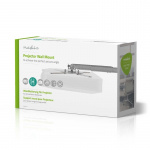 Nedis Projektor Fäste | Fullständigt justerbar | 10 kg | Roterbar | Går att tilta | Stål | Silver