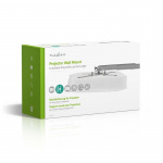 Nedis Projektor Fäste | Fullständigt justerbar | 10 kg | Roterbar | Går att tilta | Stål | Silver