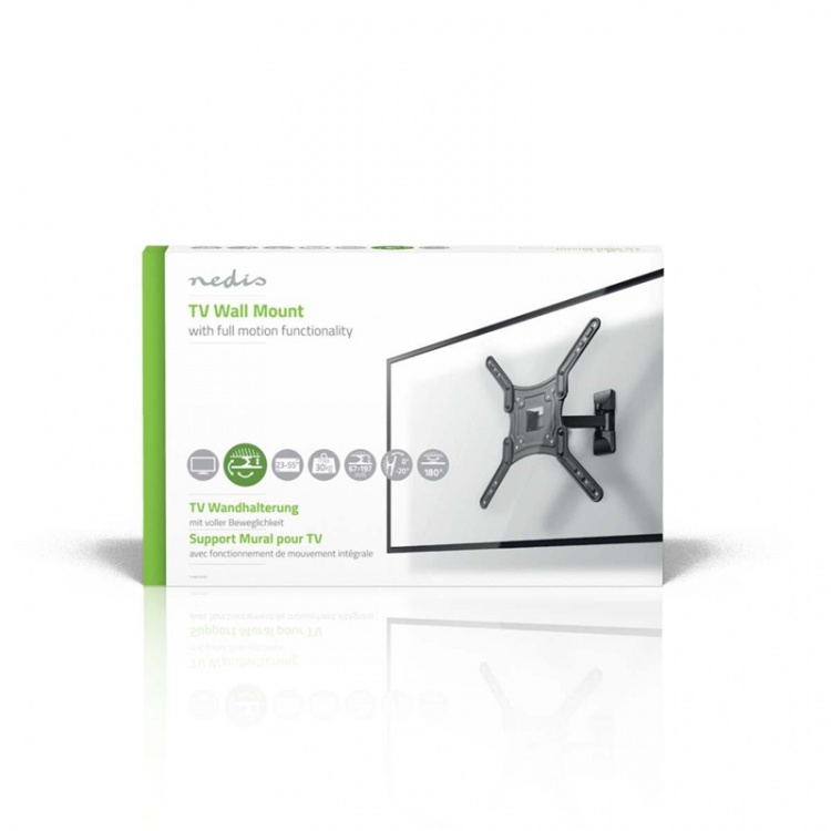 Nedis Tilt och vridbart TV väggfäste | 37 - 70  Nedis Tilt och vridbart TV väggfäste | 37 - 70