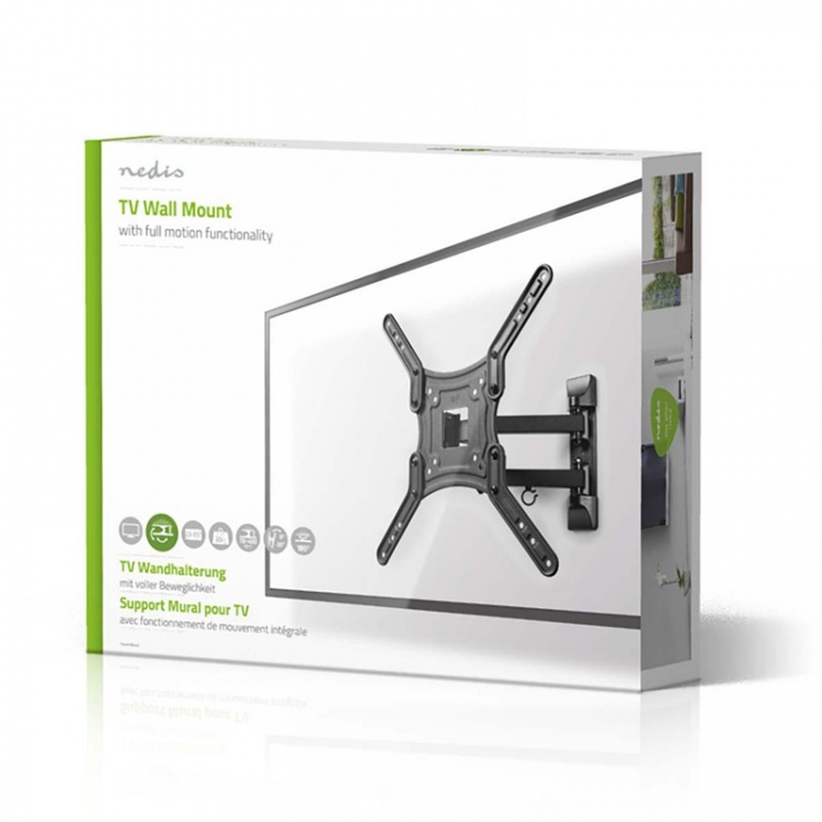 Nedis Tilt och vridbart TV väggfäste | 23 - 55  Nedis Tilt och vridbart TV väggfäste | 23 - 55