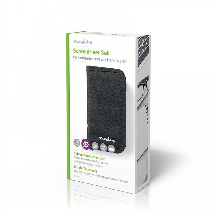 Verktygssats | 51-i-1 | för PC och andra elektroniska enheter