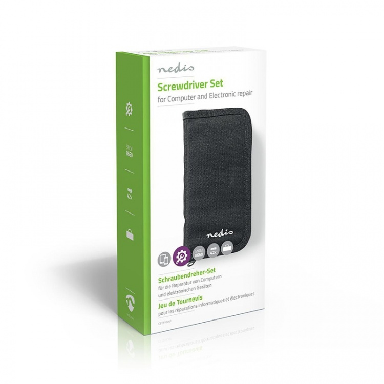Verktygssats | 51-i-1 | för PC och andra elektroniska enheter