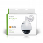 Nedis Dummy Säkerhetskamera | Kupol | Batteridriven | Inomhus | Vit Nedis Dummy Säkerhetskamera | Kupol | Batteridriven | Inomhus | Vit
