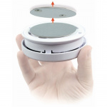 Nedis Montering av detektor | Diameter: 70 mm | Magnetisk | Tejp | Silver