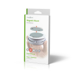 Nedis Montering av detektor | Diameter: 70 mm | Magnetisk | Tejp | Silver