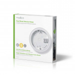 Nedis Montering av detektor | Diameter: 128 mm | Skruv och plugg | Vit