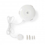 Nedis SmartLife Water Detector | Wi-Fi | Batteridriven | Förlängning ingår | Max. batteritid: 24 Månader | 50 dB | Vit Nedis SmartLife Water Detector | Wi-Fi | Batteridriven | Förlängning ingår | Max. batteritid: 24 Månader | 50 dB | Vit