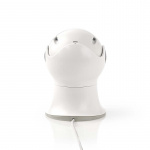 Nedis SmartLife Utomhus Kamera | Full HD 1080p | Panorera lutning | IP65 | Internt 16 GB / Molnlagring (tillval) | 12 V DC | Med rörelsesensor | Nattsikt | Vit