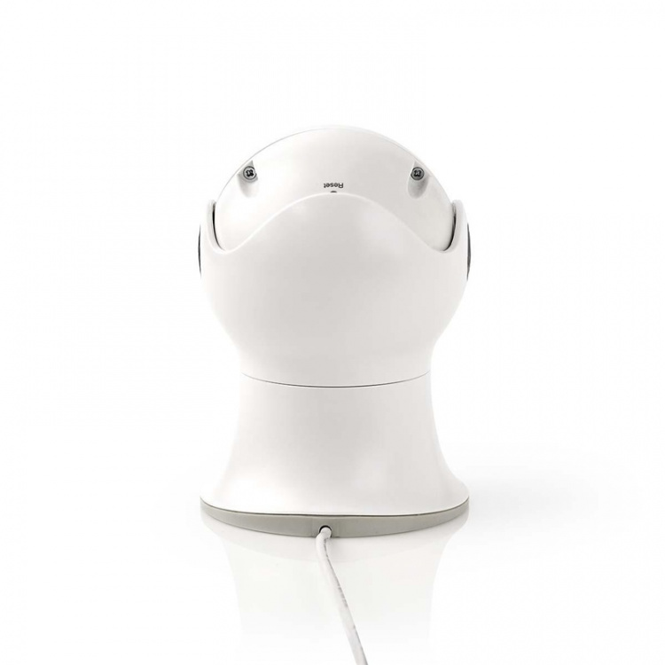 Nedis SmartLife Utomhus Kamera | Full HD 1080p | Panorera lutning | IP65 | Internt 16 GB / Molnlagring (tillval) | 12 V DC | Med rörelsesensor | Nattsikt | Vit