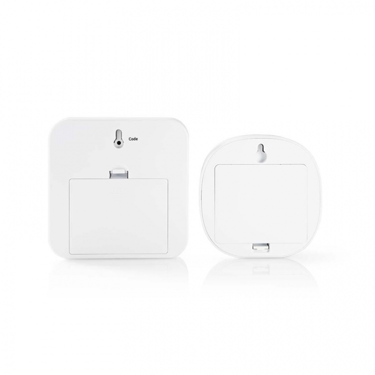 Nedis Rörelsedetektor Larm | Batteridriven | 6x AA/LR6 | 85 dB | Detektorområde: 6 m | Vägg | Blå / Vit