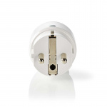 Nedis SmartLife Smart Plug | Wi-Fi | IP21 | Strömmätare | 2500 W | Jordad kontakt / Typ F (CEE 7/7) | -10 - 40 °C | Android™ / IOS | Vit | 1 st