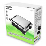 Champion Paninigrill Pro 2in1 med Bordsgrill 2000W PG300 Rostfri