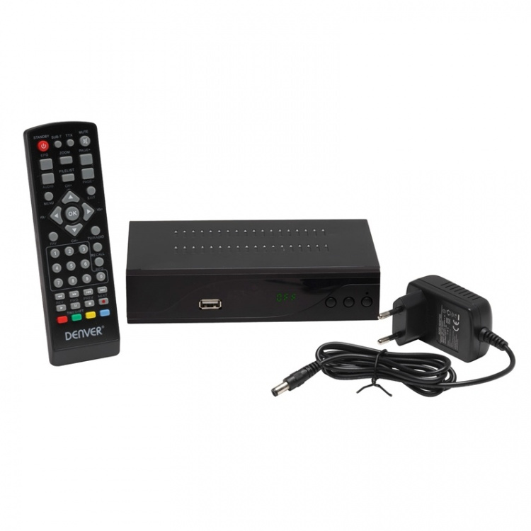 Denver DVB-C Kabel-TV-Box MPEG-4 HD